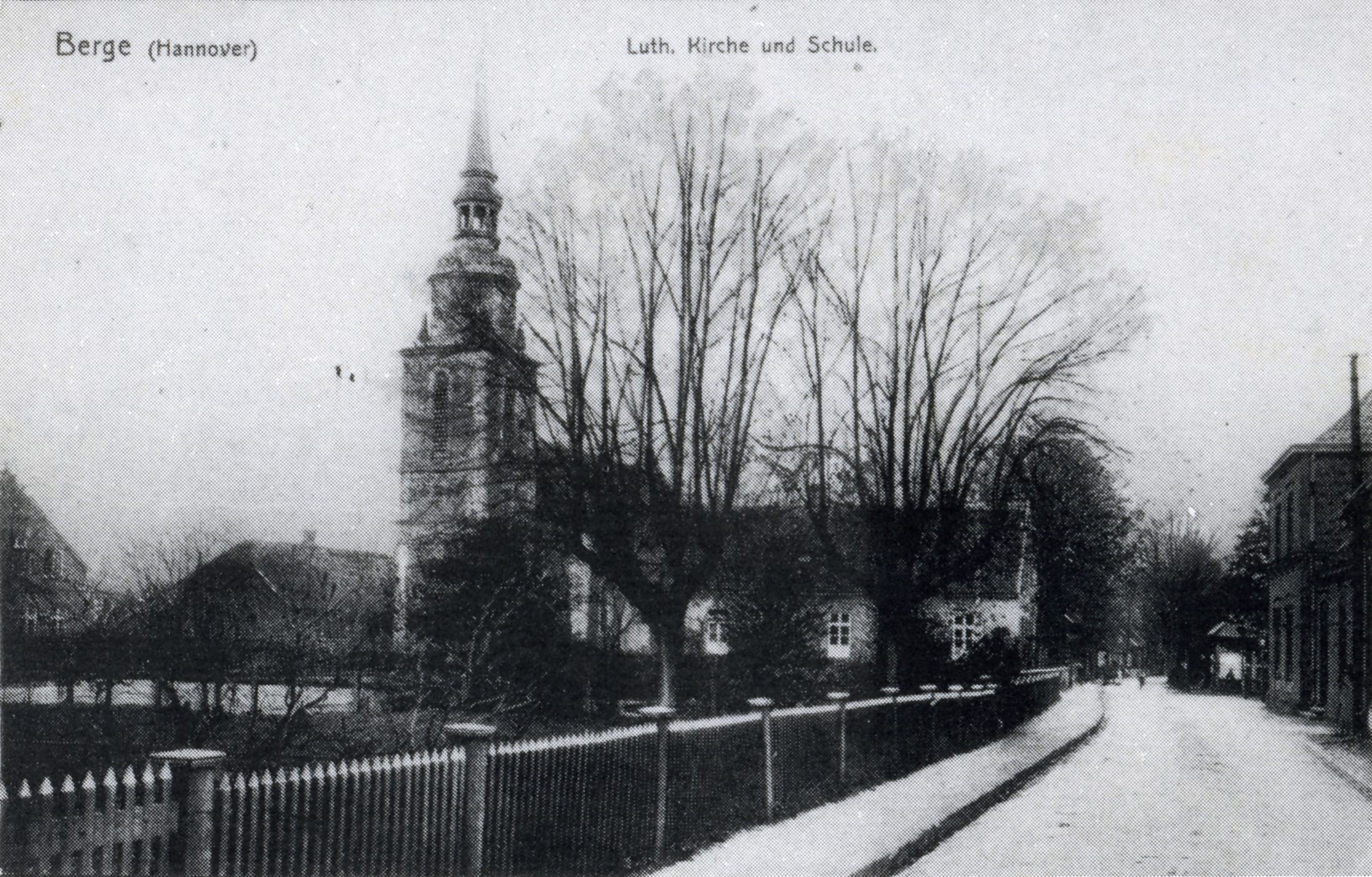 Evangelische Kirche um 1910